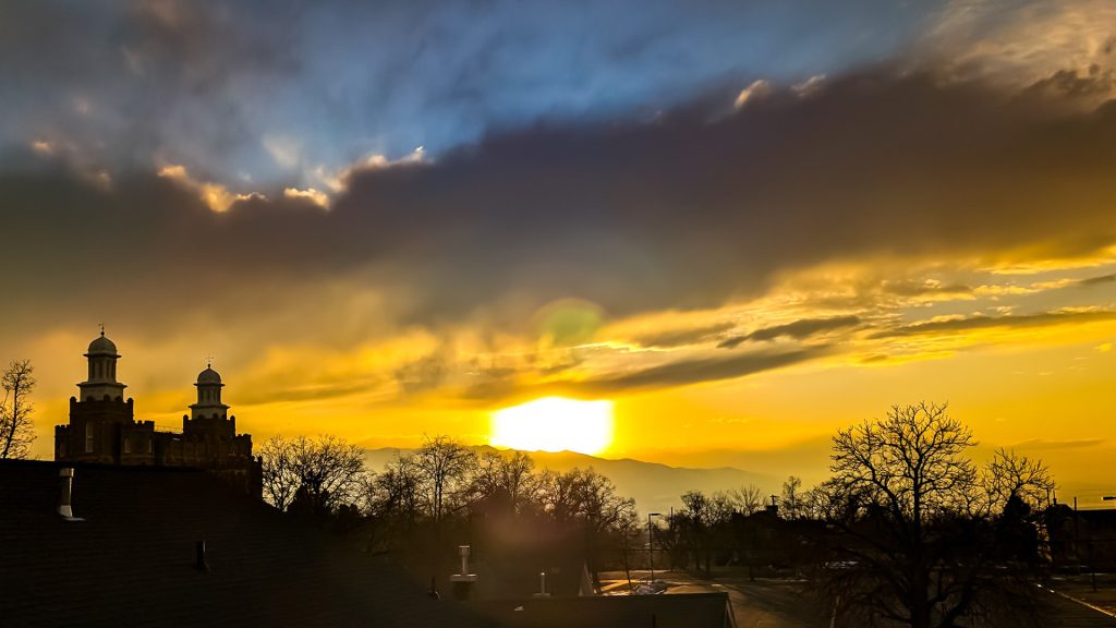 Logan, Utah, in Cache Valley