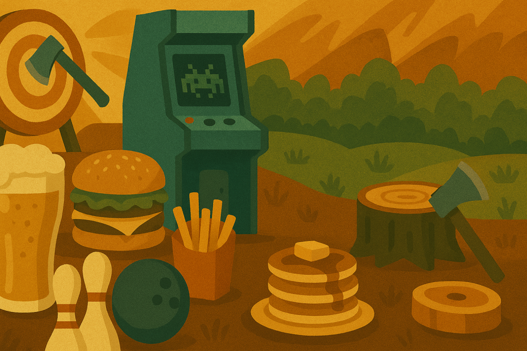 Affordable things to do in Logan, Utah, include good food, good beer, axe throwing, arcade games, bowling, and more.