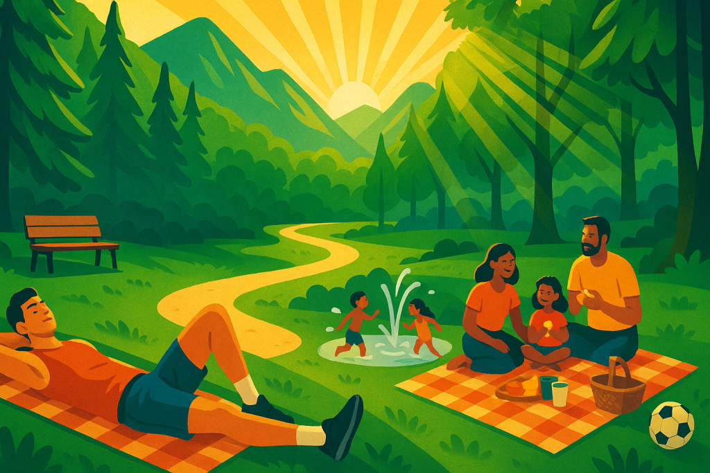 Free things to do in Logan, Utah, include hiking, camping, picnics, sunbathing, enjoying local parks and splash pads, and more.
