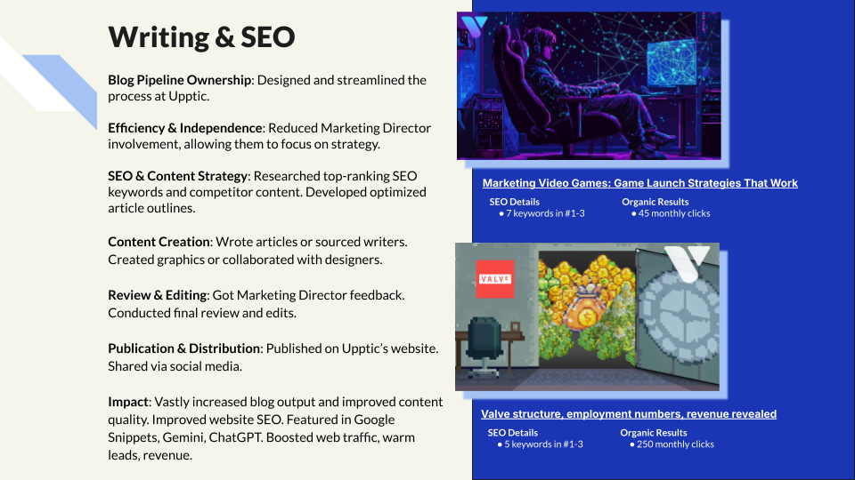 Writing and SEO
